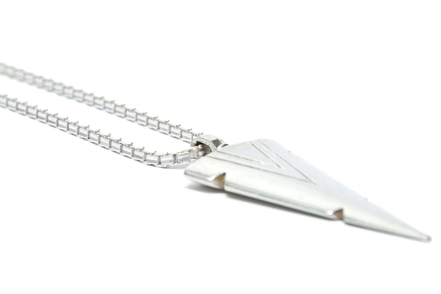 Arrowhead - Silver necklace
