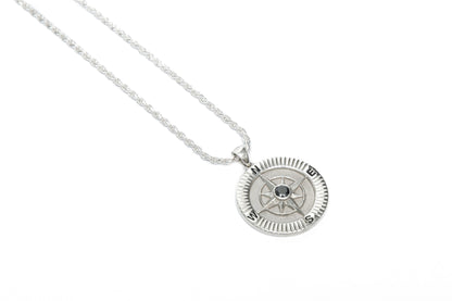 Compass - Silver necklace