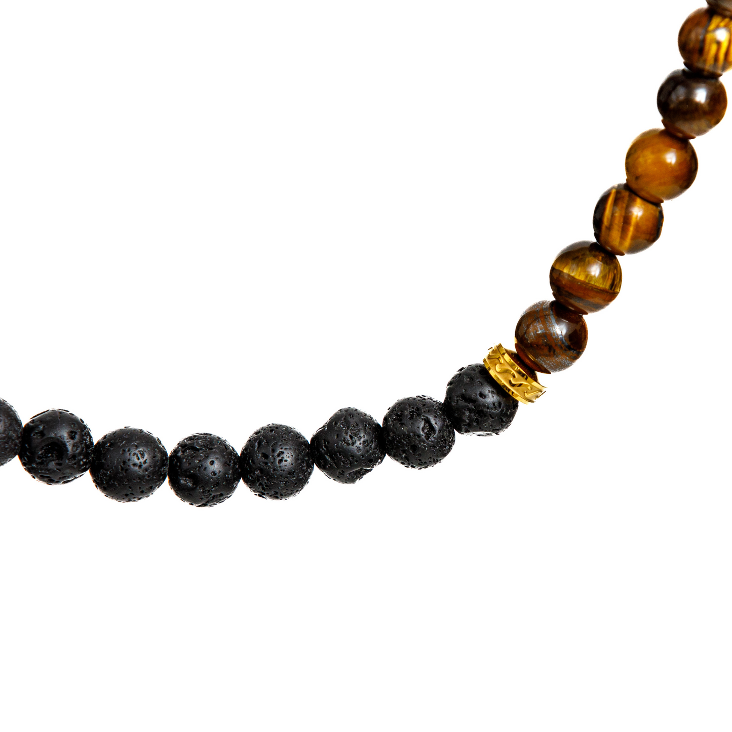 LAVA TIGER LINK - Beaded necklace