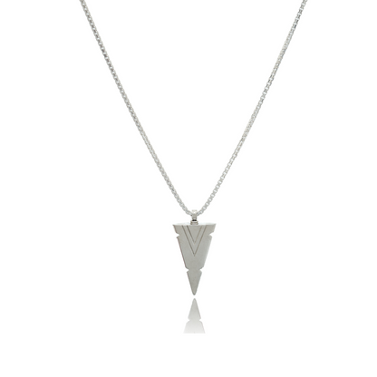 Arrowhead - Silver necklace